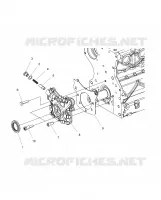 POMPE A HUILE   D18B3/4PD1AJ (49BRUTUSOILPUMP15DSL) pour Polaris BRUTUS HD PTO DELUXE DIESEL de 2018