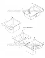 RANGEMENT   D18B3/4PD1AJ (49BRUTUSSTORAGE13) pour Polaris BRUTUS HD PTO DELUXE DIESEL de 2018