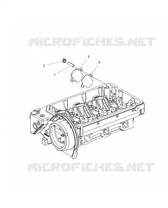 ENGINE, CARBURANT PUMP FITTING COVER - R17B1PD1AA/2P (49BRUTUSCARBURANTCVR15DSL) Polaris RANGER 900 2017 RANGER HST  RANGER HST