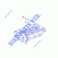ENGINE, CARBURANT PUMP FITTING COVER   R16RTED1F1 (49RGRCARBURANTCVR15DSL) pour Polaris RANGER 1000 DIESEL EU de 2016
