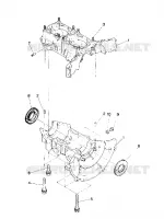 CARTERS MOTEUR Sport and Sport GT (4915451545023A) pour Polaris OTHERS de 1989