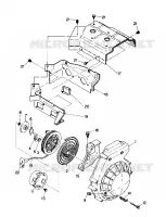 CARTERS REFROIDISSEMENT AND LANCEUR  Sport and Sport GT (4915451545027A) pour Polaris OTHERS de 1989