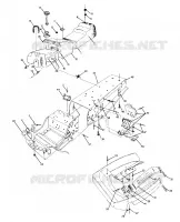 CHASSIS AND SIEGE SPORT GT UPDATED 10/88 (4915451545031A) pour Polaris OTHERS de 1989