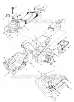 CHASSIS AND SIEGE SPORT UPDATED 10/88 (4915451545001A) pour Polaris OTHERS de 1989