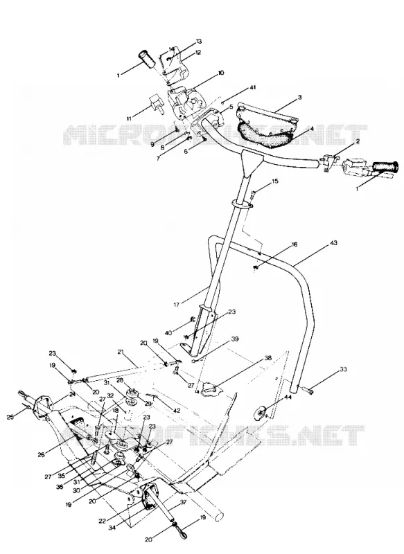 DIRECTION Sport Updated 10/88 (4915451545009A) Polaris SNOWMOBILES autre 1989 OTHERS  SWE SPORT GT - S892433