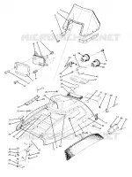 CAPOT Trail (4915441544005A) pour Polaris OTHERS de 1989
