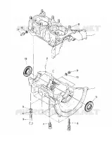 CARTERS MOTEUR Trail (4915441544023A) pour Polaris OTHERS de 1989