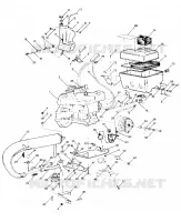 SUPPORT MOTEUR Trail (4915441544017A) pour Polaris OTHERS de 1989