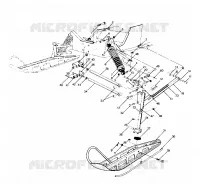 SUSPENSION AVANT AND SKI TRAIL (4915441544009A) pour Polaris OTHERS de 1989