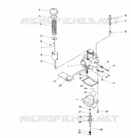 CARBURATEUR 400 (4914131413041A) pour Polaris SKS de 1988