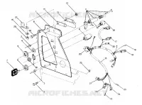 CONSOLE CLASSIC, 400 AND 650 (4914131413006A) pour Polaris SKS de 1988