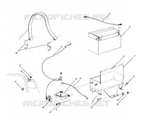 ELECTRIC START COMPONENTS Classic (4914131413023A) pour Polaris SKS de 1988