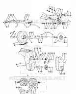 FREIN ET CARTER DE CHAINEE ALL SWEDISH INDY MODELS (4914521452011A) pour Polaris SKS de 1988