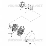LANCEUR 650 (4914131413034A) pour Polaris SKS de 1988