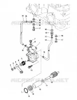 POMPE A HUILE   400 (4914131413037A) pour Polaris SKS de 1988