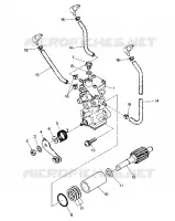 POMPE A HUILE 650 (4914131413038A) pour Polaris SKS de 1988