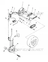 STATOR 400 (4914131413031A) pour Polaris SKS de 1988