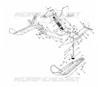 SUSPENSION AVANT AND SKI CLASSIC, 400 AND 650 (4914131413007A) pour Polaris SKS de 1988