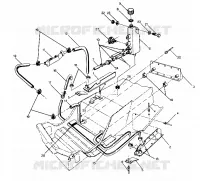 SYSTÈME DE REFROIDISSEMENT 650 (4914131413022A) pour Polaris SKS de 1988