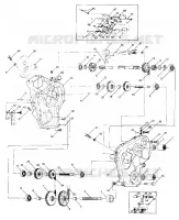 FREIN ET CARTER DE CHAINEE LTR (4914141414019A) pour Polaris OTHERS de 1988