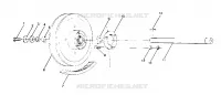 JACKSHAFT ASSEMBLY LTR (4914141414031A) pour Polaris OTHERS de 1988