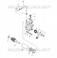 POMPE A HUILE STARTRAK (4914141414041A) pour Polaris OTHERS de 1988