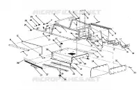 PORTE BAGAGES ET DOSSERET LTR (4914141414006A) pour Polaris OTHERS de 1988