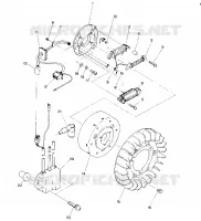 STATOR LTR (4914141414042A) pour Polaris OTHERS de 1988