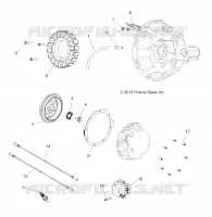 ALLUMAGE SYSTEM   A11DX85FF (49ATVSTATOR11SPXP850) pour Polaris SPORTSMAN TOURING EPS 850 INTL de 2011