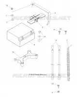 BATTERIE   A11DX85FF (49ATVBATTERIE1SPTRGEPS850) pour Polaris SPORTSMAN TOURING EPS 850 INTL de 2011