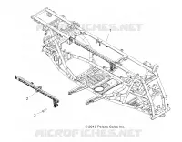 CHASSIS, CHASSIS   A11DX85FF (49ATVCADRE11SPTRG550) pour Polaris SPORTSMAN TOURING EPS 850 INTL de 2011