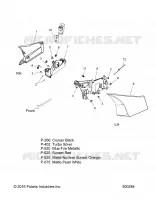 CACHE LATERAL   V17XDAAA/XTAAA ALL OPTIONS (800284) pour Polaris CROSS COUNTRY/TOURING de 2017