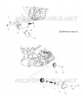 DEMARREUR MOTOR   V17XDAAA/XTAAA ALL OPTIONS (49VICSTARTER10CC) pour Polaris CROSS COUNTRY/TOURING de 2017