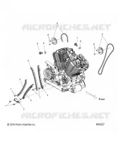 ENGINE, CAMCHAINE   V17XDAAA/XTAAA ALL OPTIONS (800227) pour Polaris CROSS COUNTRY/TOURING de 2017