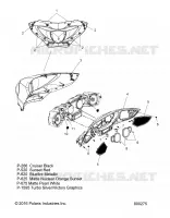 TABLEAU DE BORD AND FAIRING   V17XDAAA/XTAAA ALL OPTIONS (800275) pour Polaris CROSS COUNTRY/TOURING de 2017