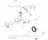 ELECTRICITE, IGNITION SYSTEM   V17CWAAB/CWBAB ALL OPTIONS (49VICELECT13S) pour Polaris HIGH BALL ALL de 2017