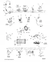 ELECTRICITE, SWITCHES, SENSORS AND COMPONENTS   V17CWAAB/CWBAB ALL OPTIONS (800267) pour Polaris HIGH BALL ALL de 2017