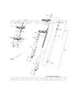SUSPENSION AVANT FORKS   V17CWAAB/CWBAB ALL OPTIONS (49VICFORKS14B) pour Polaris HIGH BALL ALL de 2017