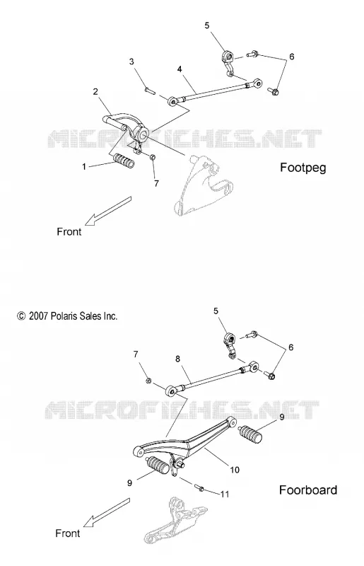SYSTÈME DE TRANSMISSION, SYSTÈME DE SELECTION DE VITESSE - V10CB26/PB26 ALL OPTIONS (49VICBARILLETLINK08VEGAS) Polaris VICTORY MOTOCYCLES 1634 2010 KINGPIN  KINGPIN ALL OPTIONS - V10CB26/PB26