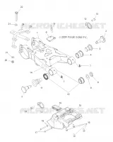 BRAS OSCILLANT   A10EA32AA (49ATVSWINGARM10BOSS) pour Polaris TRAIL BOSS 330 de 2010