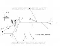 FAISCEAU ELECTRIQUE   A10EA32AA (49ATVHARNESS10BOSS) pour Polaris TRAIL BOSS 330 de 2010