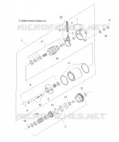 MOTEUR, DEMARREUR   A10EA32AA (49ATVDEMARREUR09TB) pour Polaris TRAIL BOSS 330 de 2010