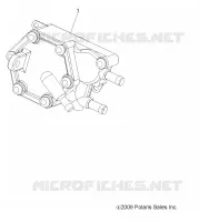 MOTEUR, POMPE A CARBURANT   A10EA32AA (49ATVCARBURANTPUMP10SP500) pour Polaris TRAIL BOSS 330 de 2010