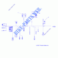 FAISCEAU ELECTRIQUE   A09BG50FA (49ATVHARNESS08SCRAM) pour Polaris SCRAMBLER 500 4X4 INTL de 2009