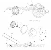 ALLUMAGE SYSTEM   A09ZX85FS/CFS (49ATVSTATOR09SPXP850) pour Polaris SPORTSMAN XP EPS 850 INTL de 2009