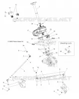 COLONNE DE DIRECTION ASM.   A09ZX85FS/CFS (49ATVDIRECTION09SPEPS850I) pour Polaris SPORTSMAN XP EPS 850 INTL de 2009
