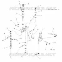 FREINS, VALVE SYSTEM   A09ZX85FS/CFS (49ATVFREINVALVE09SPXP850I) pour Polaris SPORTSMAN XP EPS 850 INTL de 2009