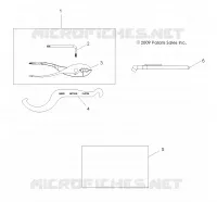 OUTILS   A09ZX85FS/CFS (49ATVTOOL09SPXP550) pour Polaris SPORTSMAN XP EPS 850 INTL de 2009
