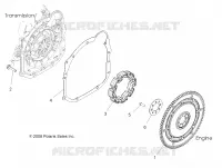 SYSTÈME DE TRANSMISSION, DRIVE COUPLER   A09ZX85FS/CFS (49ATVCOUPLER09SPXP850) pour Polaris SPORTSMAN XP EPS 850 INTL de 2009