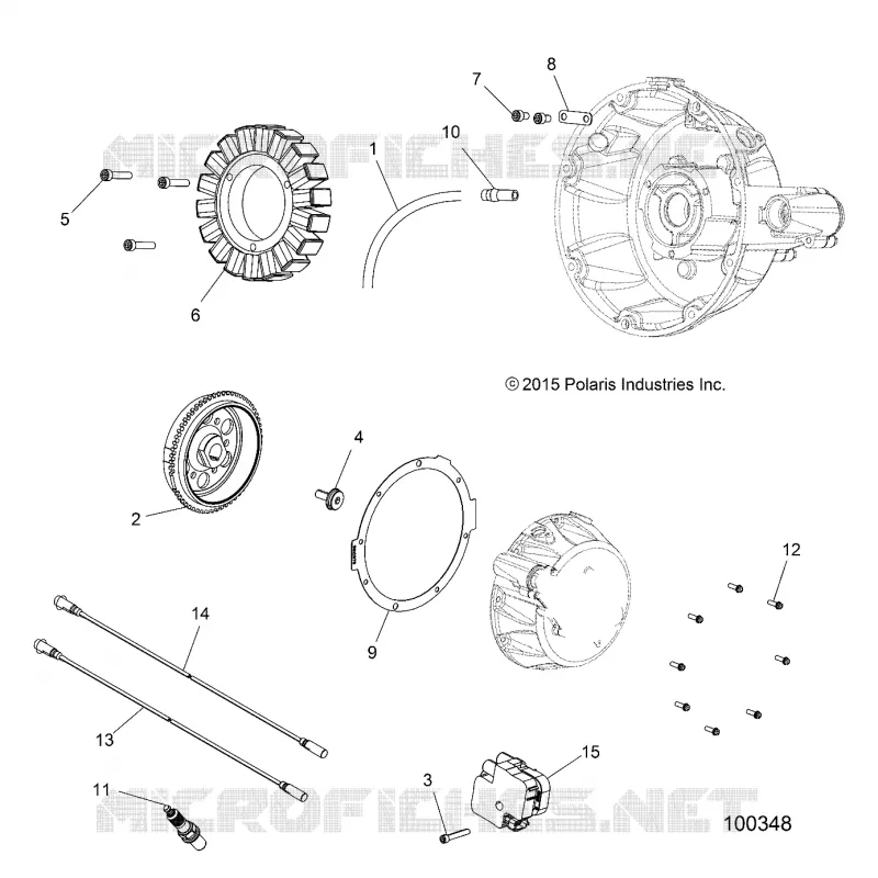 ALLUMAGE SYSTEM - A18SYE95BU  Polaris SPORTSMAN 1000 2018 SPORTSMAN XP TOURING 1000  SPORTSMAN TOURING 1000